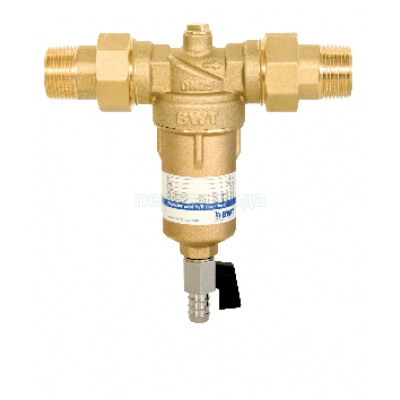 Магистральные фильтры - Фильтр механический BWT PROTECTOR mini 1˝ CR для горячей воды - фото 1