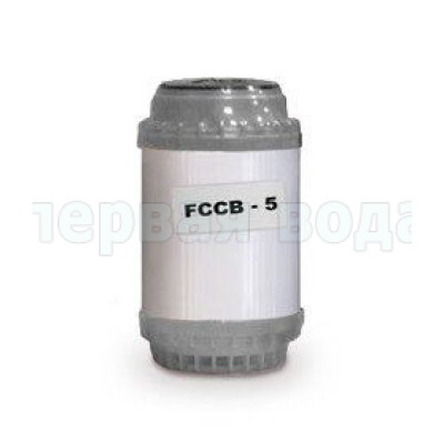 Картриджи для осмоса и проточных фильтров - Картридж из гранулированного угля Aquafilter FCCB5 - фото 1