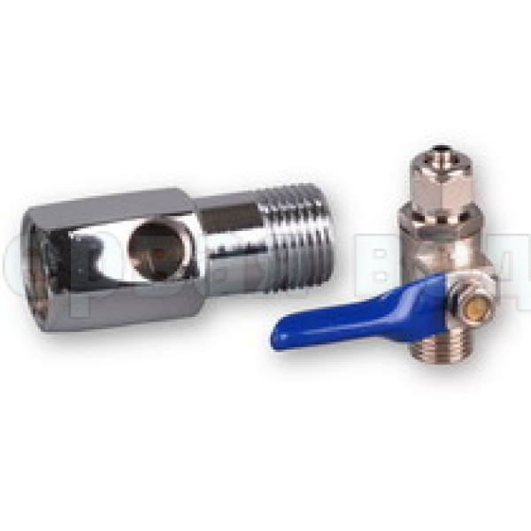 Тройник и кран для врезки в водопровод арт. 790-1 - купить в Киеве ...